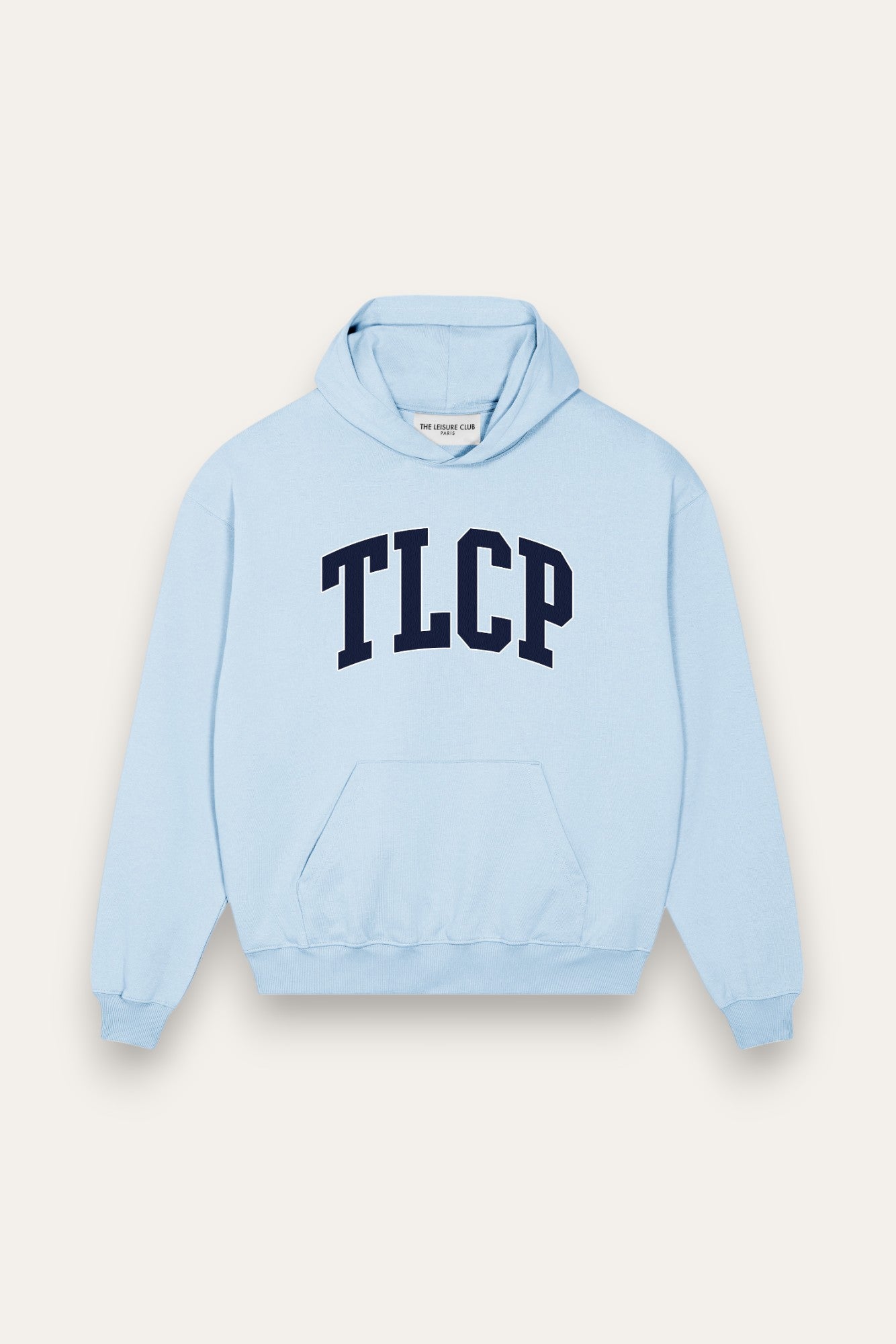 Varsity Fleece Hoodie- Acquamarine