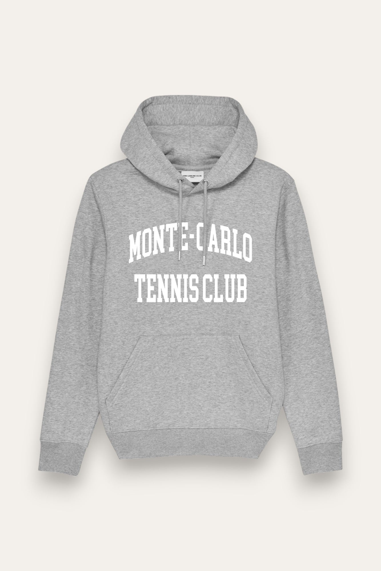 Monte-Carlo Tennis Club Hoodie – Heather Grey