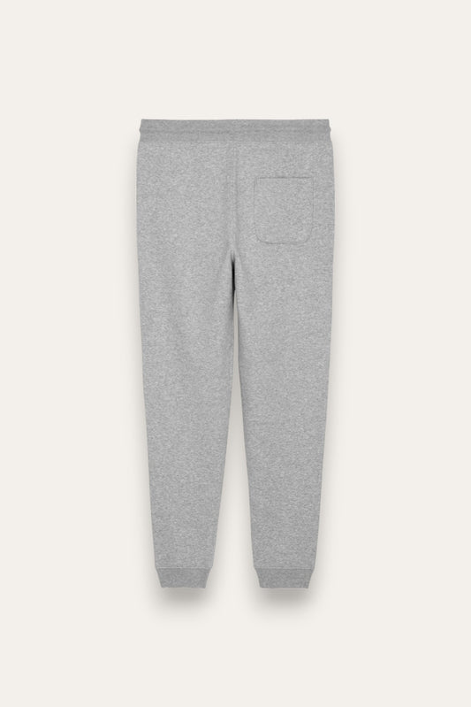 Crest Fleece Joggers- Heather Grey