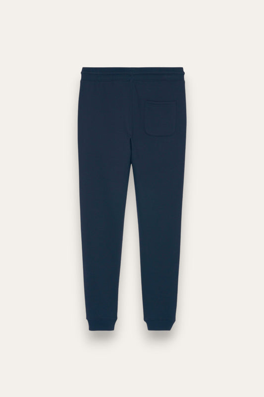 Emblem-Jogginghose – Marineblau