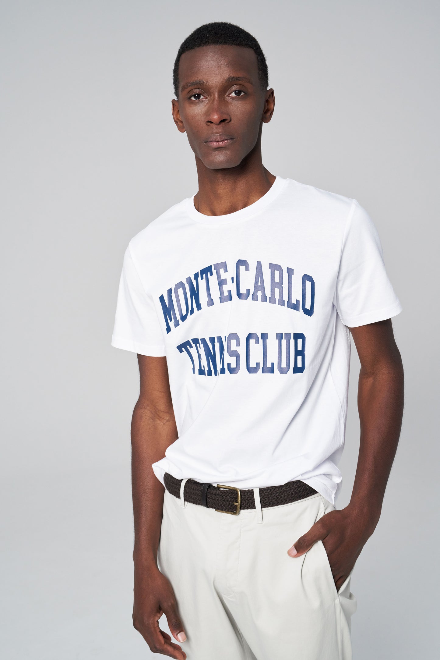 Monte-Carlo Tennis Club T-shirt- White