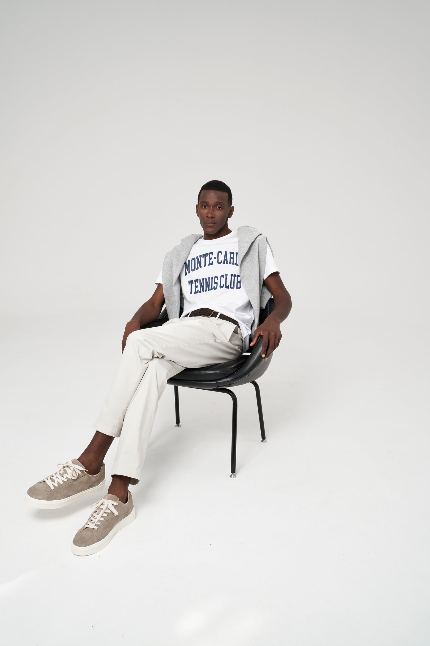 Monte-Carlo Tennis Club T-shirt- White