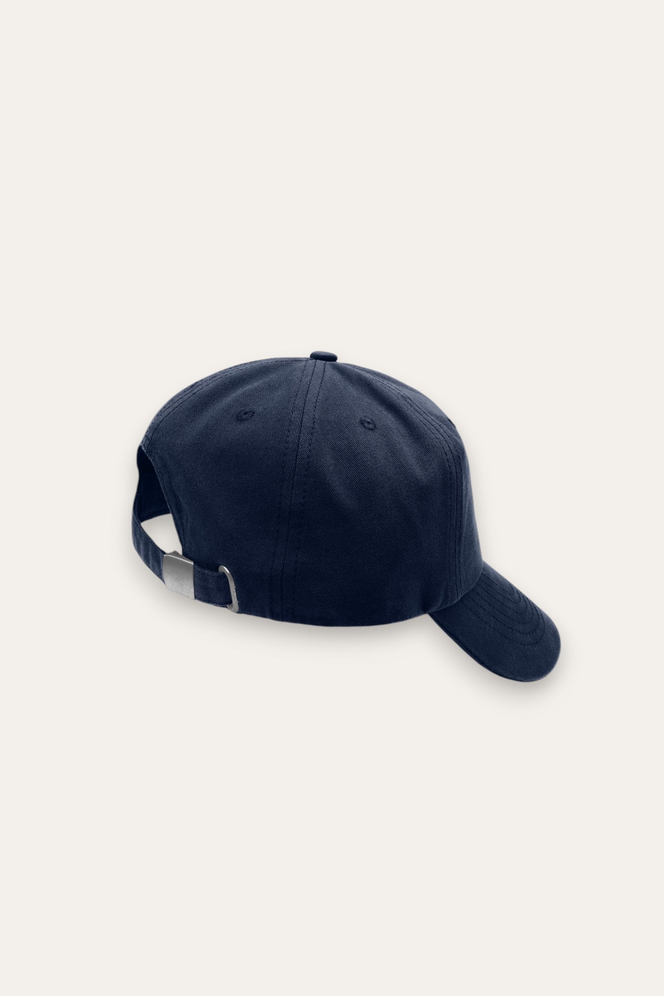 Script Logo Baseball Cap- Navy