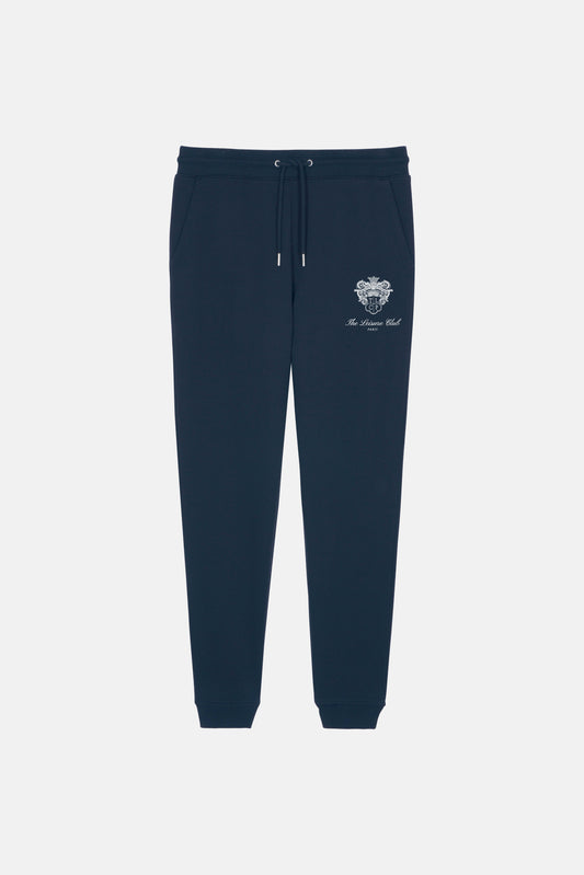 Emblem-Jogginghose – Marineblau