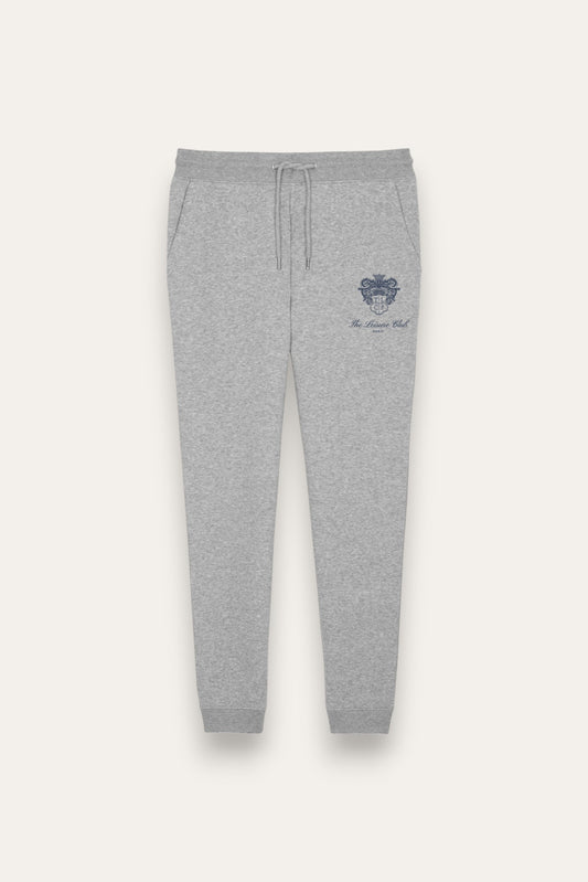 Crest Fleece Joggers- Heather Grey