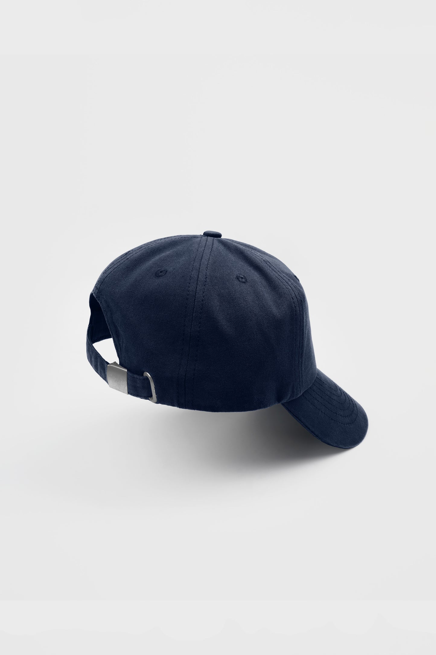 Script Logo Baseball Cap- Navy