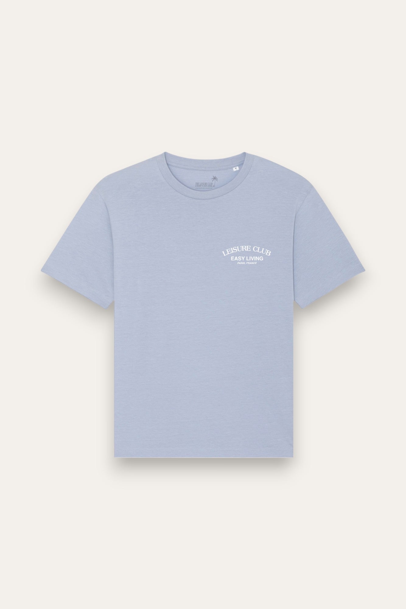 Logo Relaxed T-shirt- Pacific Blue