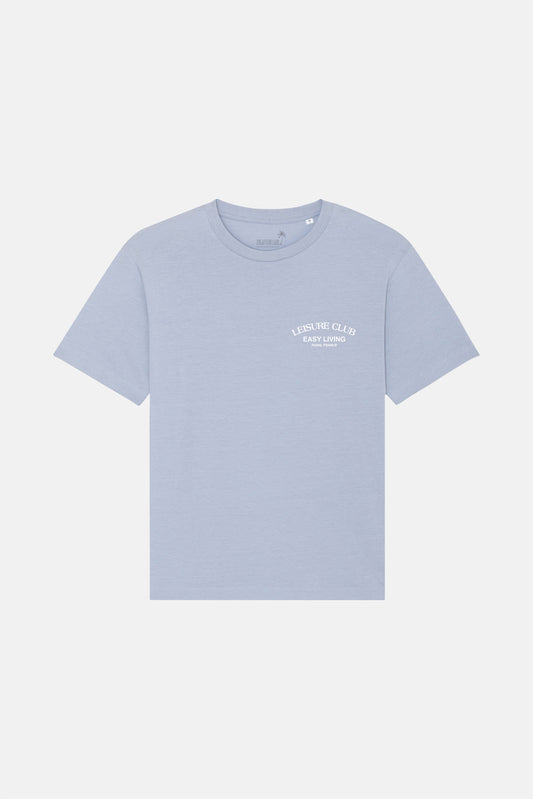 Logo Tee- Pacific Blue