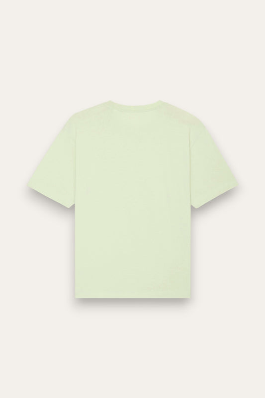 T-Shirt mit Logo – Zitrusgrün